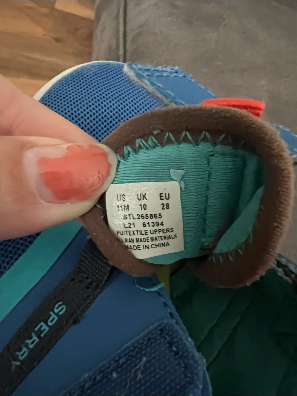 Sperry water sneakers